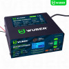 Wuber W14018 cargador de batería de coche con microprocesador, 10 A, 6-150 Ah, 2-24 V