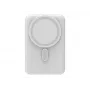 mophie Essentials Batería externa inalámbrica magnética 10K con soporte, blanco (401118084)