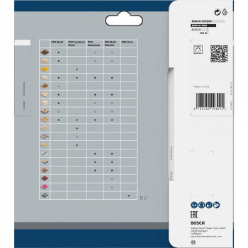 Bosch Hoja de sierra circular multi material 165 x 30/20 x 2,4 mm, 42 dientes (2608640519)