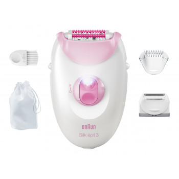 Braun Silk 3 SE3-033 Depiladora con accesorios