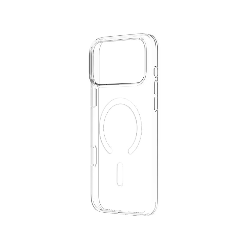 Just Must MagSafe Crystal I funda para iPhone 18 Pro, transparente