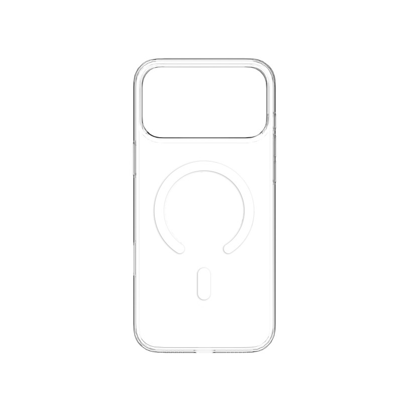 Just Must MagSafe Crystal I funda para iPhone 18 Pro, transparente