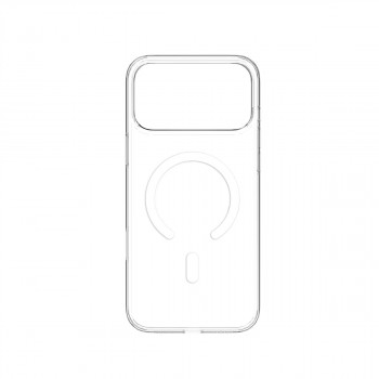 Just Must MagSafe Crystal I funda para iPhone 18 Pro Max, transparente