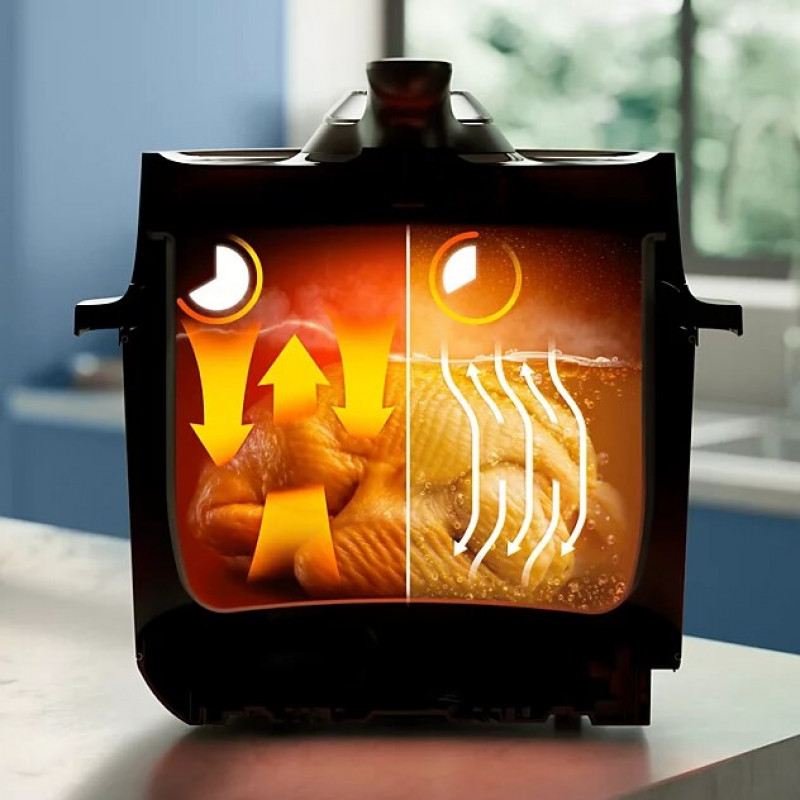 PHILIPS Serie 3000 olla multifunción, 6 l