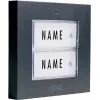 m-e modern-electronics 41273 Emisor de timbre inalámbrico con placa de nombre