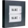 m-e modern-electronics 41273 Emisor de timbre inalámbrico con placa de nombre