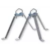 WEIß MHZ3060 Set de soporte de pared, acero, 30 cm
