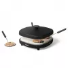 Tristar PZ-9174 Máquina para hacer pizza con carcasa Cool-Touch, revestimiento antiadherente, luz de control