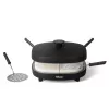 Tristar PZ-9174 Máquina para hacer pizza con carcasa Cool-Touch, revestimiento antiadherente, luz de control