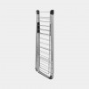 Brabantia HangOn tendedero con barra para perchas, 25 m, Metallic Grey