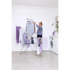 Brabantia HangOn tendedero con barra para perchas, 25 m, Metallic Grey