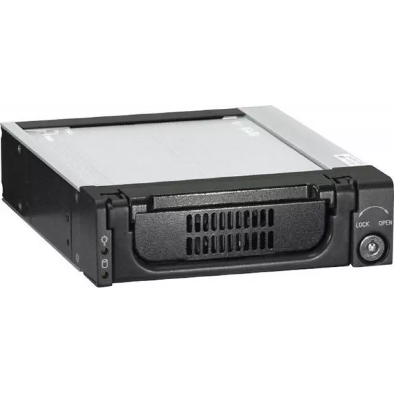 Joujye JJ-N-11WM marco extraíble SATA/SAS de 3,5 pulgadas, hasta 12 Gbit/s, negro