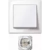 MERTEN interruptor Jumbo MEG3341-1419, termoplástico, blanco polar, AC 250 V