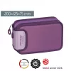 BRUNNEN Estuche escolar con contenido s'maepp Sweet Colour Code lila 34 piezas, 20,0 x 7,5 cm