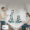 Leitz Ergo Soporte para portátil 2 en 1 sentado-de pie, negro (65890089)