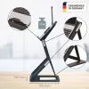 Leitz Ergo Soporte para portátil 2 en 1 sentado-de pie, negro (65890089)