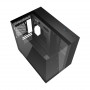 Darkflash TH285M caja de ordenador Micro-ATX con cristal templado, negra