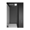 Darkflash TH285M caja de ordenador Micro-ATX con cristal templado, negra