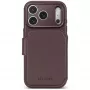 Decoded Leather funda de piel desmontable para iPhone 18 Pro / 17 Pro, compatible con MagSafe (chocolat brown)