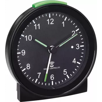 TFA-Dostmann 60.1517.01 Despertador negro