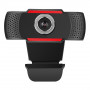 Techly webcam USB Full HD 1080p con autofoco y micrófono con reducción de ruido (I-WEBCAM-60T)