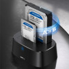 UGREEN CM198 Base de acoplamiento para HDD/SSD SATA de 2,5 pulgadas/3,5 pulgadas a USB 3.0 (50857)