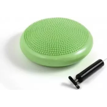 Schildkröt Cojín de equilibrio inflable, 330 mm, verde, PVC