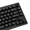 Keychron Set completo de teclas KSA PBT Double Shot - White on Black (PBT-03)