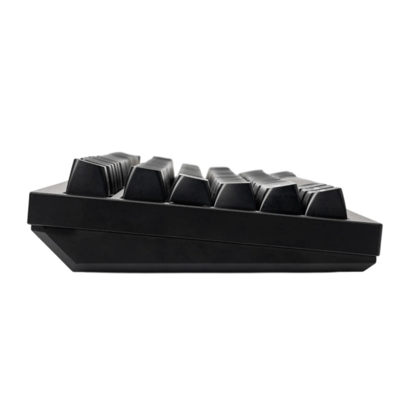 Keychron Set completo de teclas KSA PBT Double Shot - White on Black (PBT-03)