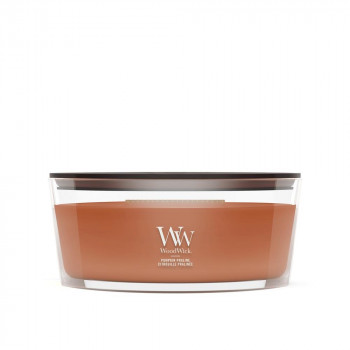 WoodWick vela aromática Pumpkin Praline Ellipse 453,6 g