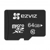 EZVIZ tarjeta microSD Smart 64GB, Class 10, UHS-I U3 - negra