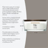 WoodWick White Teak vela Ellipse, 453,6 g