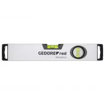 Gedore RED R94100151 3301424 Nivel de burbuja de metal ligero 300 mm