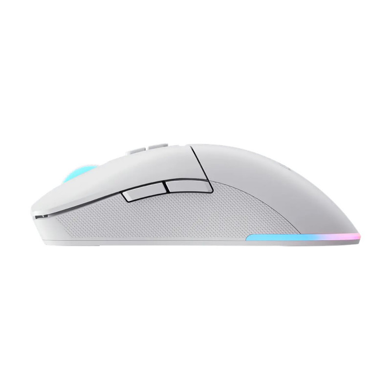 Lenovo Legion M220 RGB Ratón gaming inalámbrico, 2,4 GHz / Bluetooth / con cable, blanco glaciar (GY51V60437)