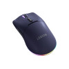 Lenovo Legion M220 RGB Ratón gaming inalámbrico, 2,4 GHz / Bluetooth / cable, Nebula Purple (GY51V60439)