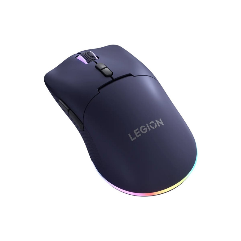 Lenovo Legion M220 RGB Ratón gaming inalámbrico, 2,4 GHz / Bluetooth / cable, Nebula Purple (GY51V60439)