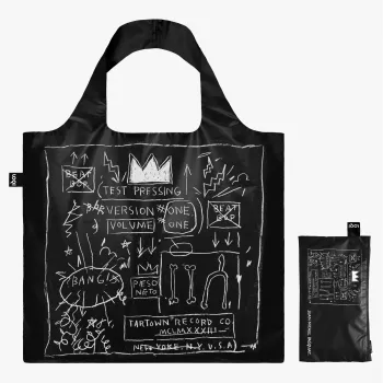 LOQI Bolsa Basquiat – Crown negra