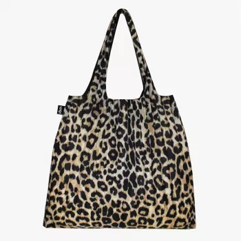 Bolsa plegable LOQI – leopard dusk