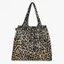 Bolsa plegable LOQI – leopard dusk