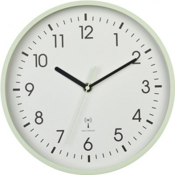 TFA Dostmann 60.3550.04 reloj de pared radiocontrolado 24,5 cm x 4,2 cm menta