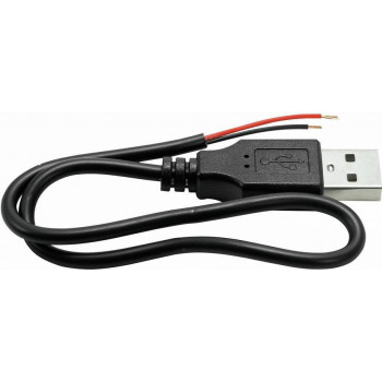 Omnitronic Cable USB-A a 2 extremos abiertos, 30 cm (30222100)
