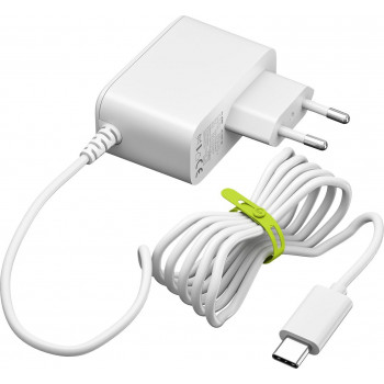 Goobay 27 W Fuente de alimentación GaN para Raspberry Pi 5 - Blanco (80421)