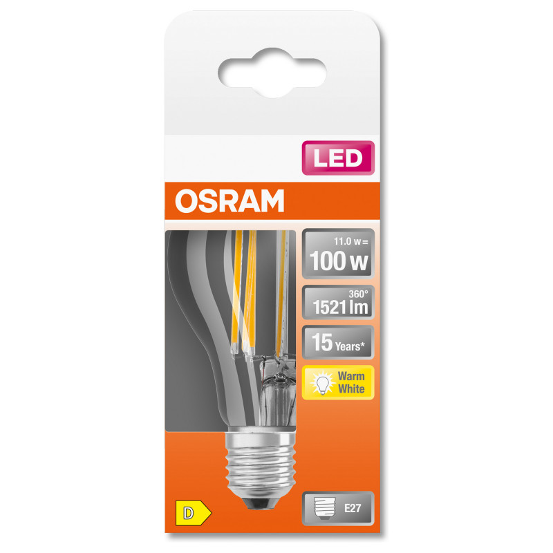 Osram lámpara LED 11 W blanco cálido