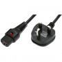 Microconnect Cable de alimentación, UK Tipo G a IEC C13 (MC-UKC135B)
