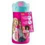 Maped PICNIK Botella Barbie, 0,43 l, cuerpo de acero inoxidable con motivo Barbie, pajita incluida