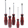 KS TOOLS ERGOTORQUEplus juego de destornilladores, 5 uds.