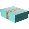 Caja de almacenamiento FALKEN PURE 1250 hojas azul pastel 24,0 x 32,0 x 10,0 cm