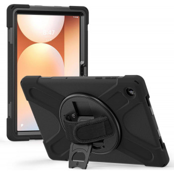 Funda Terratec Tech Air Military con correa de mano para Samsung Tab A11+ (TAXSGA044H)