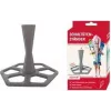 Soporte para cucurucho escolar ROTH, de plástico, gris para cucuruchos individuales 700 y 850 mm, 3 piezas