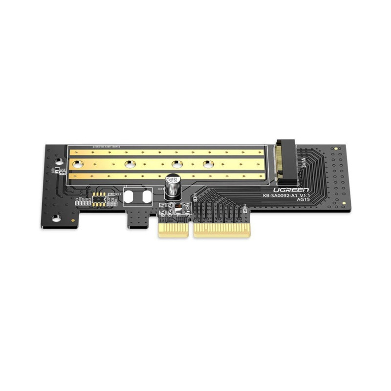 Tarjeta adaptadora UGREEN CM302 M.2 NVMe SSD a PCIe 3.0 x4 (CM302-70503)
